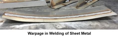 hammer welding sheet metal|warpage on sheet metal welding.